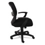 OIF Swivel/Tilt Mesh Mid-Back Task Chair, Supports Up to 250 lb, 17.91" to 21.45" Seat Height, Black (OIFVS4717) View Product Image