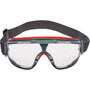 3M GoggleGear 500 Series Scotchgard Anti-Fog Goggles - Recommended for: Eye - Splash, Ultraviolet, Ultraviolet Protection - Clear Lens - Gray Frame Product Image 