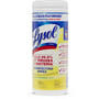 LYSOL Brand Disinfecting Wipes, 1-Ply, 7 x 7.25, Lemon and Lime Blossom, White, 35 Wipes/Canister (RAC81145) View Product Image