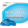 Alliance Rubber Rubber Bands with Antimicrobial Product Protection - Size: #64 - 3.5" Length x 0.3" Width - 0.25 lb/in - Latex-free, Antimicrobial, Stretchable - Synthetic Rubber Product Image 