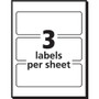 Avery Removable Multi-Use Labels, Inkjet/Laser Printers, 1.5 x 4, White, 3/Sheet, 50 Sheets/Pack, (5452) View Product Image