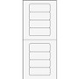 Avery Mini-Sheets Mailing Labels, Inkjet/Laser Printers, 1 x 2.63, White, 8/Sheet, 25 Sheets/Pack View Product Image