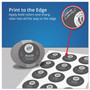 Avery Oval Print-to-the-Edge Labels, 2 x 3.33, White, 8/Sheet, 10 Sheets/Pack View Product Image