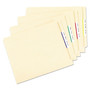 Avery Removable File Folder Labels with Sure Feed Technology, 0.66 x 3.44, White, 7/Sheet, 36 Sheets/Pack AVE5235 View Product Image