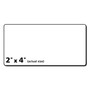 Avery Shipping Labels w/ TrueBlock Technology, Inkjet Printers, 2 x 4, White, 10/Sheet, 50 Sheets/Box View Product Image
