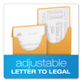 Pendaflex Expandable Kraft Retention Jackets, Straight Tab, Letter/Legal Size, Brown, 100/Box View Product Image