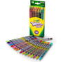 Crayola Twistables Colored Pencils, 2 mm, 2B (#1), Assorted Lead/Barrel Colors, 18/Pack View Product Image