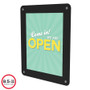 deflecto Superior Image Window Display, 8.5 x 11 Insert, Clear/Black (DEF899102) View Product Image