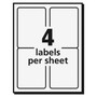 Avery Postage Meter Labels For Pitney-Bowes Postage Machines, 1.5 x 2.75, White, 4/Sheet, 40 Sheets/Pack, (5288) View Product Image