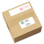 Avery Address Label - 1 1/2" Width x 2 3/4" Length - Permanent Adhesive - Rectangle - White - Paper Product Image 