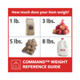 Command Sawtooth Picture Hanger Value Pack, Large, Plastic, White, 5 lb Capacity, 3 Hooks and 6 Strips/Pack View Product Image