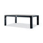 3M Adjustable Monitor Stand, 16" x 12" x 1.75" to 5.5", Black, Supports 20 lbs View Product Image