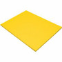 Tru-Ray Construction Paper - 24" Width x 18" Length - 76 lb Basis Weight - Yellow - Sulphite Product Image 