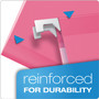 Pendaflex Ready-Tab Colored Reinforced Hanging Folders, Letter Size, 1/5-Cut Tabs, Pink, 20/Box View Product Image