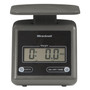Brecknell Electronic Postal Scale, 7 lb Capacity, 5.5 x 5.2 Platform, Gray View Product Image