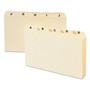 Manila Card Guides, 1/5-Cut Top Tab, A To Z, 5 X 8, Manila, 25/set (SMD57076) View Product Image