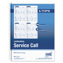 TOPS Service Call Book, Two-Part Carbonless, 5.5 x 3.88, 4 Forms/Sheet, 200 Forms Total (TOP4100) View Product Image