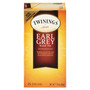 TWININGS Tea Bags, Earl Grey, 1.76 oz, 25/Box View Product Image