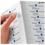 Avery Matte Clear Easy Peel Mailing Labels w/ Sure Feed Technology, Inkjet Printers, 1 x 4, Clear, 20/Sheet, 10 Sheets/Pack View Product Image