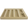 ControlTek 6-Denomination Self Counting Loose Coin Tray - 6 Coin Compartment(s) - Tan - Plastic Product Image 