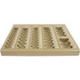 ControlTek 6-Denomination Self Counting Loose Coin Tray - 6 Coin Compartment(s) - Tan - Plastic Product Image 