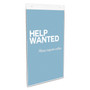 deflecto Classic Image Single-Sided Wall Sign Holder, Plastic, 11 x 17 Insert, Clear View Product Image