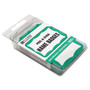 Self-Adhesive Name Badges, 3.5 X 2.25, Green, 100/box (CLI92263) View Product Image