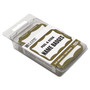 C-Line Self-Adhesive Name Badges, 3.5 x 2.25, Gold, 100/Box View Product Image