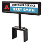 Advantus People Pointer Cubicle Sign - 9" Width x 2.5" Height x 0.6" Depth - (AVT75334) View Product Image