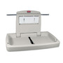 Rubbermaid Commercial Sturdy Station 2 Baby Changing Table, 33.5 x 21.5, Platinum (RCP781888) View Product Image