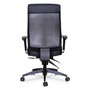 Alera Wrigley Series High Performance High-Back Multifunction Task Chair, Supports 275 lb, 18.7" to 22.24" Seat Height, Black (ALEHPM4101) View Product Image