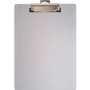 Officemate Transparent Clipboard - 0.50" Clip Capacity - 8 1/2" x 11" Sheet Size - Plastic - Clear Product Image 