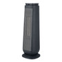 Alera Ceramic Heater Tower with Remote Control, 1,500 W, 7.17 x 7.17 x 22.95, Black (ALEHECT24) Product Image 