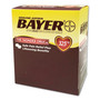 Bayer Aspirin Tablets, Two-Pack, 50 Packs/Box (PFYBXBG50) View Product Image