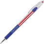 Pentel R.S.V.P. Stars/Stripes Edition Ballpoint Pen - 0.7 mm Pen Point - Refillable - Black Ink Product Image 