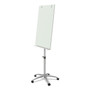 Quartet Infinity Glass Mobile Presentation Easel, 3 ft x 2 ft, Silver/White (QRTECM32G) View Product Image