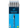 Schneider Slider Rave XB Ballpoint Pen - 1.4 mm Extra Broad Pen Point - Retractable - Black Ink - Black Rubberized, Light Blue Barrel - Stainless Steel Tip Product Image 
