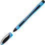 Schneider Slider Memo XB Ballpoint Pen, Stick, Extra-Bold 1.4 mm, Black Ink, Black/Light Blue Barrel, 10/Box View Product Image