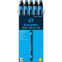 Schneider Slider Memo XB Ballpoint Pen - 1.4 mm Extra Broad Pen Point - Black Ink - Black Rubberized, Light Blue Barrel - Stainless Steel Tip Product Image 