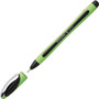 Schneider Xpress Fineliner Porous Point Pen, Stick, Medium 0.8 mm, Black Ink, Black/Green Barrel, 10/Box (RED190001) View Product Image
