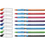Schneider Slider Basic Ballpoint Pen, Stick, Extra-Bold 1.4 mm, Assorted Ink and Barrel Colors, 8/Pack View Product Image