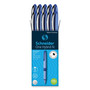 Schneider One Hybrid N Rollerball Pen, Stick, Extra-Fine 0.3 mm, Blue Ink, Blue Barrel, 10/Box View Product Image