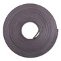 ZEUS Adhesive-Backed Magnetic Tape, 0.5" x 10 ft, Black View Product Image
