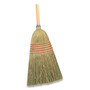 Coastwide Professional Corn Broom, Corn Fiber Bristles, 56" Overall Length, Natural (CWZ24420776) View Product Image