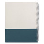 TRU RED Wirebound Hardcover Notebook, 1-Subject, Narrow Rule, Gray/Teal Cover, (80) 11 x 8.5 Sheets View Product Image