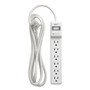 NXT Technologies Surge Protector, 6 AC Outlets, 8 ft Cord, 900 J, White View Product Image