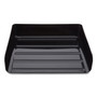 TRU RED Side-Load Stackable Plastic Document Tray, 1 Section, Legal-Size, 15.06 x 9.72 x 3.01, Black, 2/Pack View Product Image