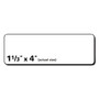 Avery Matte Clear Easy Peel Mailing Labels w/ Sure Feed Technology, Inkjet Printers, 1.33 x 4, Clear, 14/Sheet, 10 Sheets/Pack View Product Image