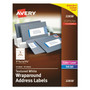 Avery Rectangle Labels, Inkjet/Laser Printers, 7.85 x 1.75, Textured White, 5/Sheet, 10 Sheets/Pack View Product Image