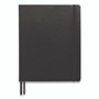 TRU RED Flexible-Cover Business Journal, 1-Subject, Narrow Rule, Black Cover, (128) 10 x 8 Sheets View Product Image